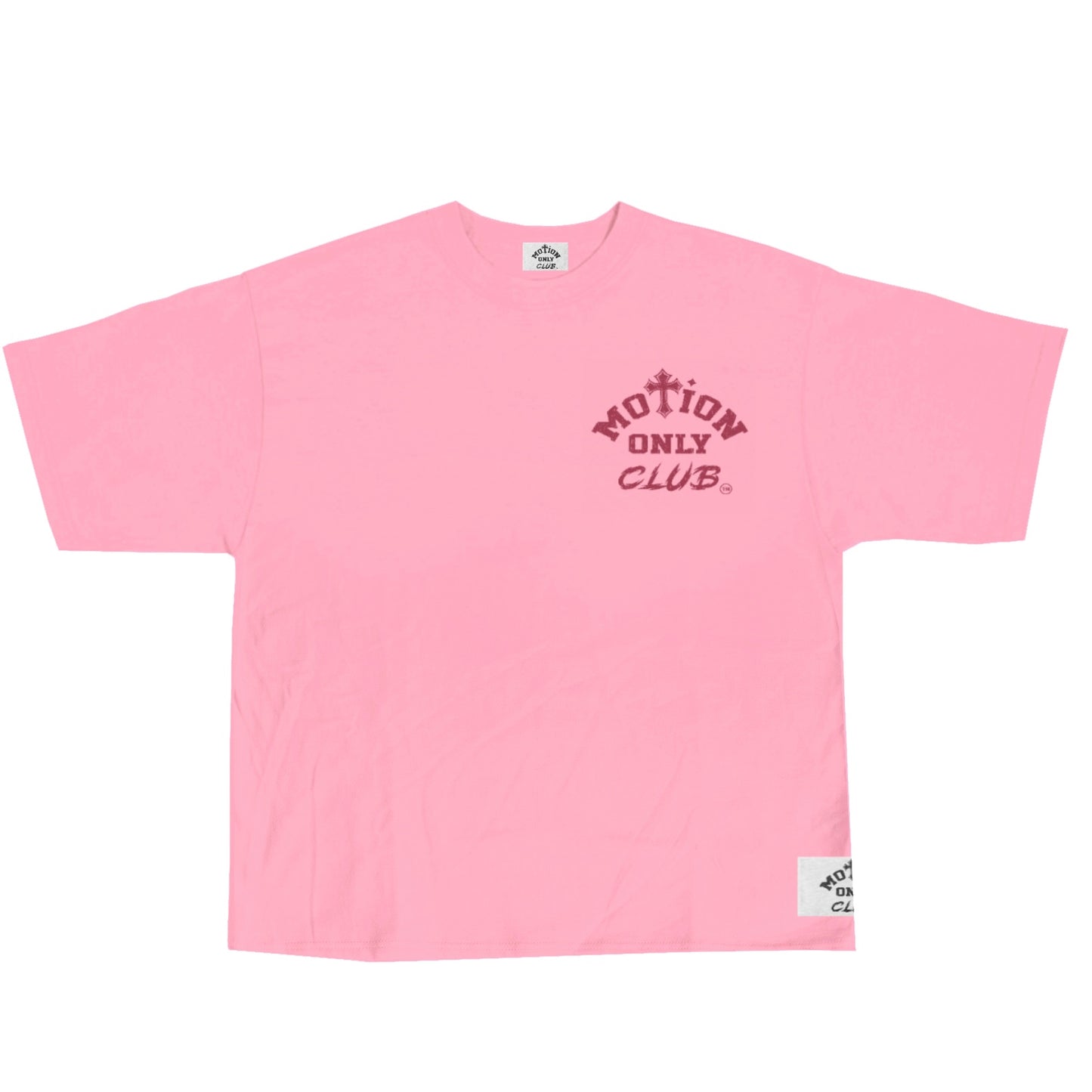 Motion Only Club. Pink Sleeveless Tee